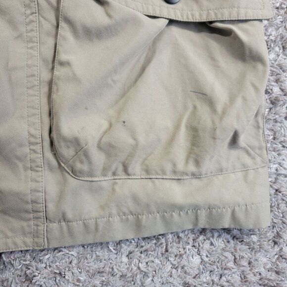 RFT RAINFOREST Jacket Men's Small Beige Windbreaker Outdoors Full Zip - Picture 2 of 9